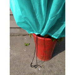 Agfabric Plant Cover Warm Worth Frost Blanket 0.95oz Fabric of 25L 25W 24H Shrub Blanket for Winter Frost Protection Dark Green