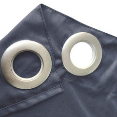 Pro Space 50W 120L Indoor Outdoor Curtains Grommet Curtain 1 panel Gray