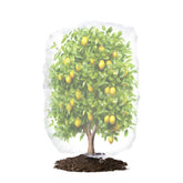 72 in. H x 72 in. W in Bird Netting Insect Barrier Garden Plant Cover Shape Bag with Rope, White