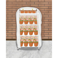 72 in. x 72 in. 1.2 oz. Plant Cover Outdoor Warth Worth Forst Blanket for Season Extension and Winter Frost Cold