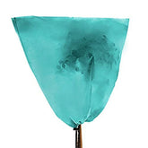 Agfabric Plant Cover Warm Worth Frost Blanket 0.95oz Fabric of 25L 25W 24H Shrub Blanket for Winter Frost Protection Dark Green