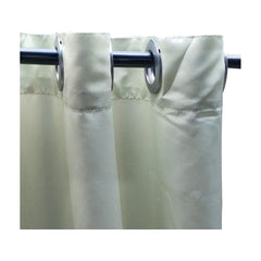 Creamy White Thermal Grommet Blackout Curtain   50 in. W x 108 in. L, 1 Panel