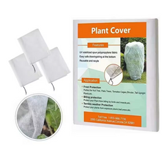 Plant Cover Warm Worth Frost Blanket 1.06 oz. 71in.H 71in. 3D Round PlantCover for Season Extension Frost Protection