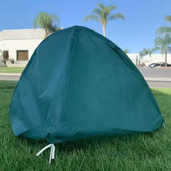 Mr Garden Winter Frost Plant Cover With Frame for Raised Bed in Garden to Prevent Frost Wind Snow Strong Sunlight 1.5oz 44L 44W 41H Dark Green