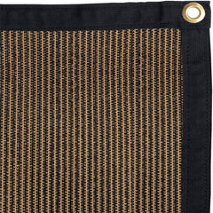 RV Awning Privacy Screen Shade Panel Kit Sunblock Shade Drop 10 x 12ft, Black