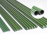 0.3 inch x 35 inch Sturdy Steel Garden Stakes Plastic Coated Plant Stakes for Climbing Plants 20 Pack