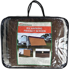 RV Awning Privacy Screen Shade Panel Kit Sunblock Shade Drop 10 x 12ft, Black