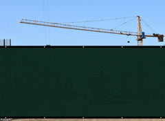 5 ft. x 50 ft. Privacy Fence Screen 90 percents Blockage Shade Temporary Fencing for Wall Gazebo Backyard Dark Green  2 Pack