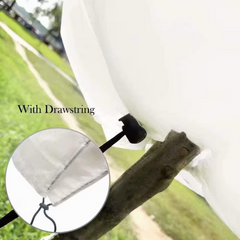 Plant Cover Warm Worth Frost Blanket 1.06 oz. 71in.H 71in. 3D Round PlantCover for Season Extension Frost Protection