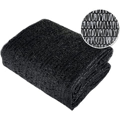12 ft x 16 ft 70 percents Sunblock Shade Cloth with Grommets for Garden Patio, Black