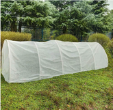 Plant Covers Freeze Protection 5ftx50ft 0.55oz Frost Blankets for Plants Drawstring Bags Shrub Blanket White