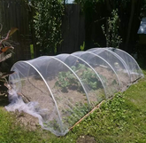 Garden Netting 10ftx30ft Insect Pest Barrier Bird Netting for Garden Protection,Row Cover Mesh Netting for Vegetables Fruit Trees and Plants White
