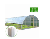 12 ft. x 36 ft. 2.4 mil Plastic Covering Clear Polyethylene Greenhouse Film UV Resistant