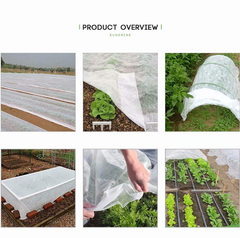 6 ft. x 25 ft. 0.9 oz. Floating Row Cover Plant Blanket for Frost Protection and Terrible Weather Resistant