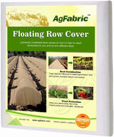 Agfabric Plant Covers Freeze Protection Floating Row Covers 5ft x 25ft 0.9oz Plant Covers Freeze Sun Protection,Frost Cloth for Vegetables,Jute Color