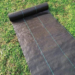 6 ft. x 300 ft. Landscape Ground Cover 3.2 oz. Heavy Duty PP Woven Weed Barrier, Soil Erosion Control and UV Stabilized