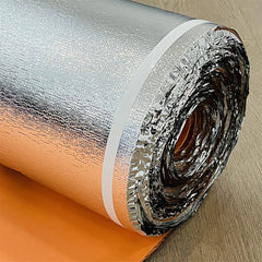 180 sq.ft Rolls 43 inch x 50 ft x 79 mil 2 mm Moisture Protection Silent Insulation Underlayment for Tile