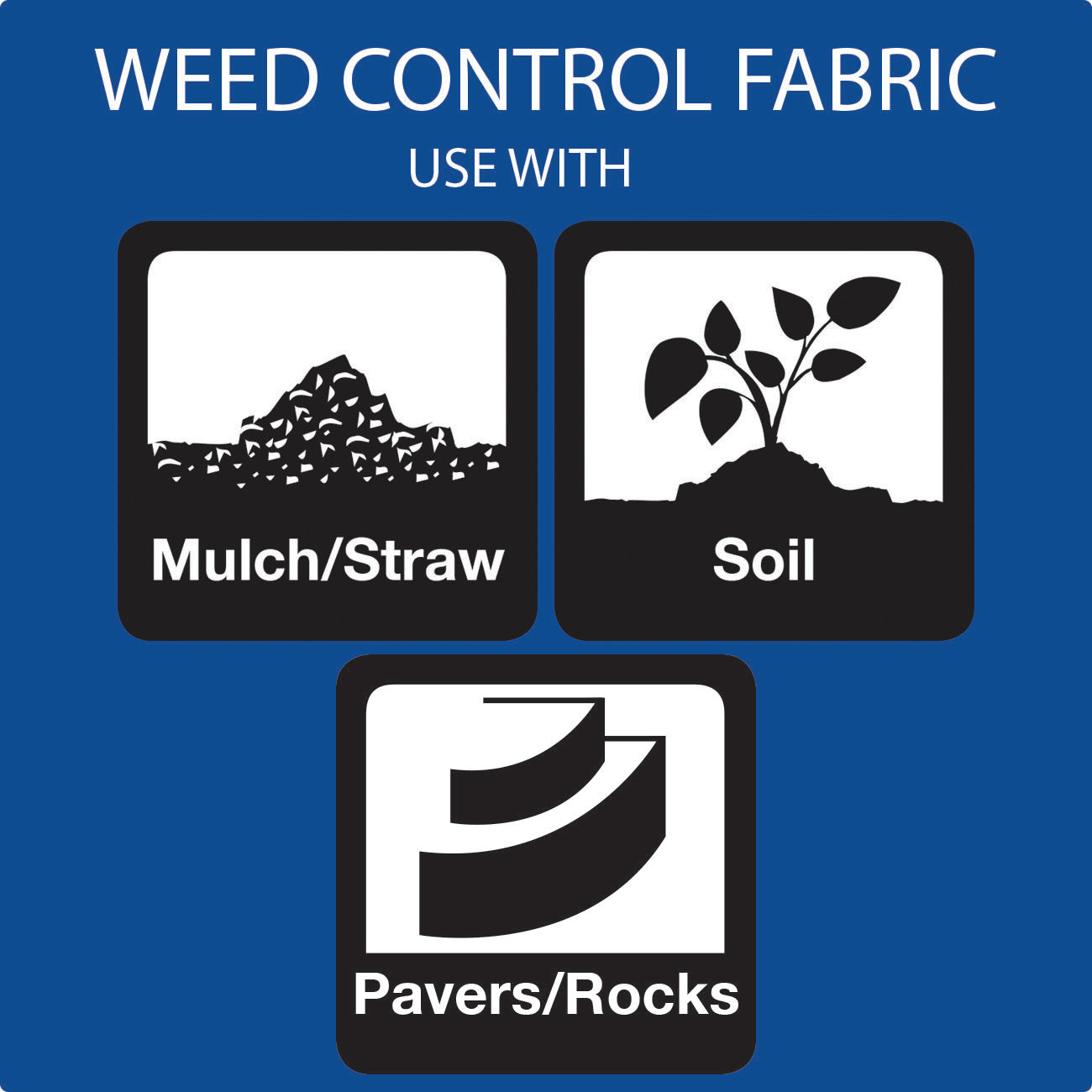 3 ft. x 12 ft. Easy Plant Weed Block Mulch Weed Barrier Fabric with Planting Hole 6 in. Dia, 2.9 oz.