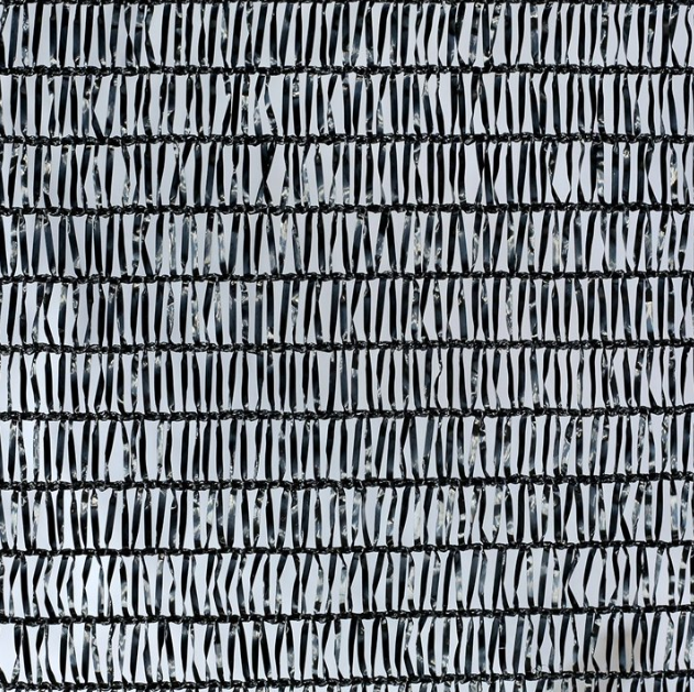 Agfabric 40% Sunblock Shade Cloth Cover with Clips for Plants 6 ft. x 24 ft. Black