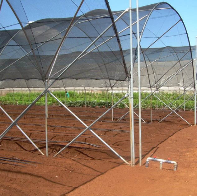 Agfabric 40% Sunblock Shade Cloth Cover with Clips for Plants 6 ft. x 24 ft. Black
